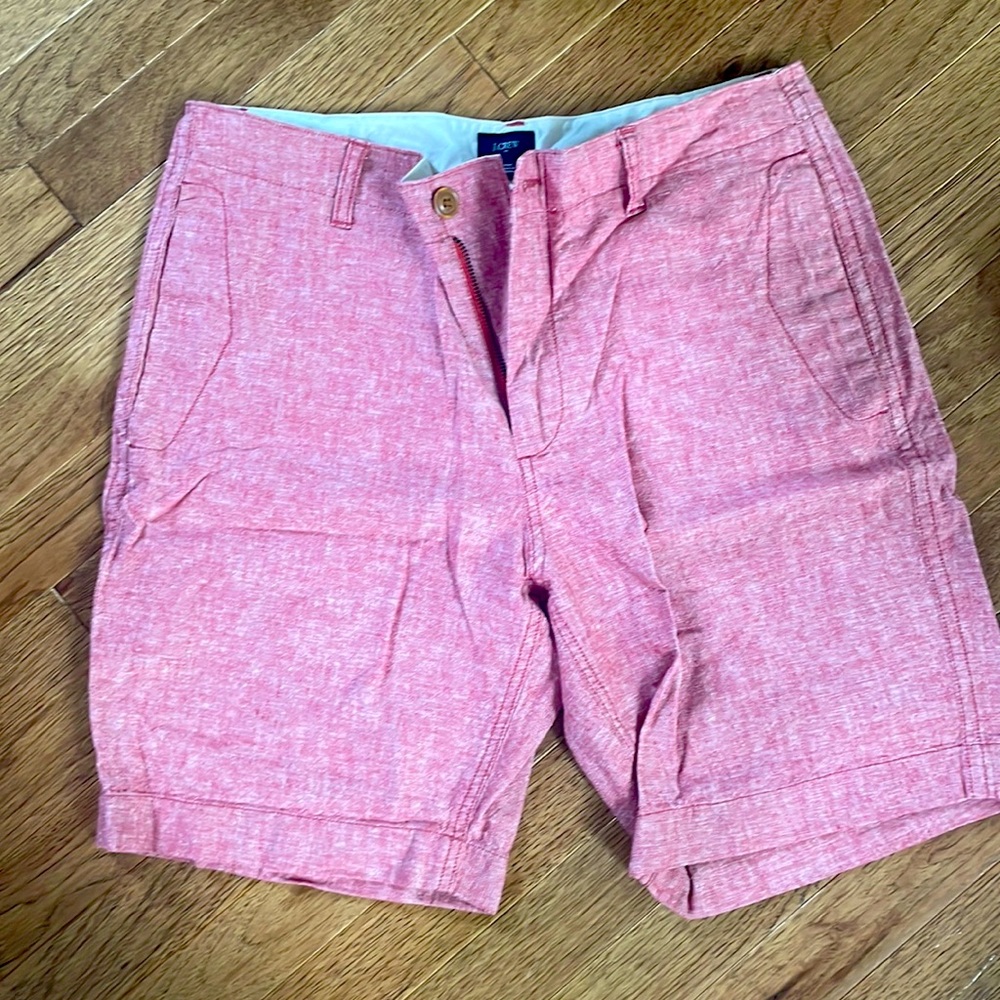 Men’s J.Crew linen shorts